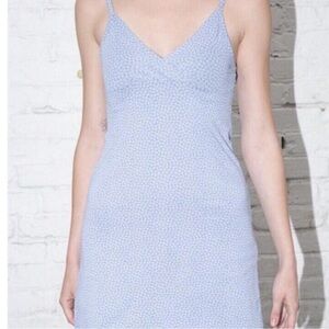 Light Blue Spaghetti Strap Dress